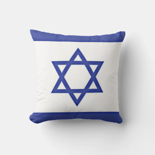 Israels flagga kudde