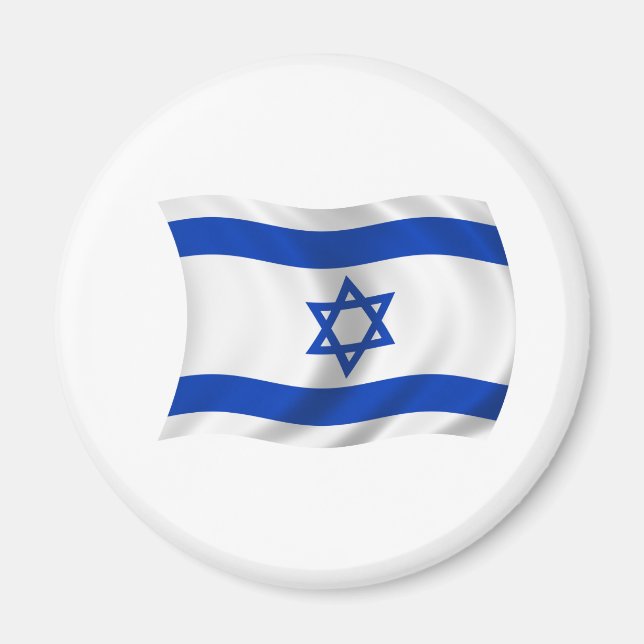 Israels flagga magnet (Framsidan)