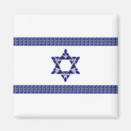 Israels flagga magnet