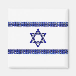 Israels flagga magnet