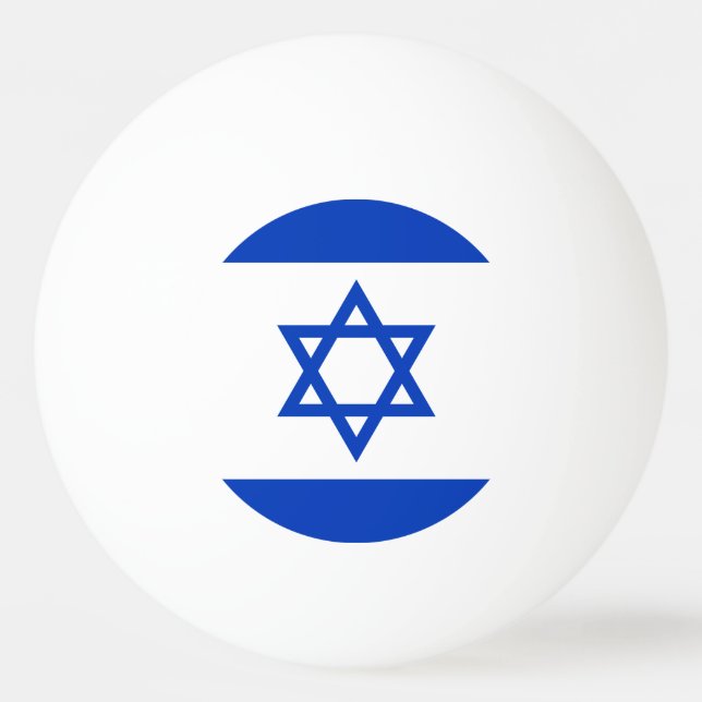 Israels flagga pingisboll (Framsidan)