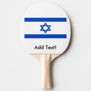 Israels flagga pingisracket