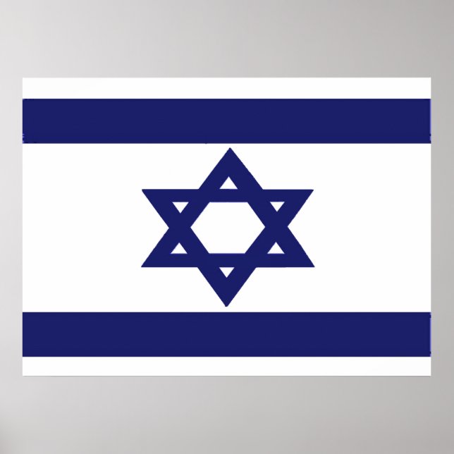 Israels flagga poster (Framsidan)