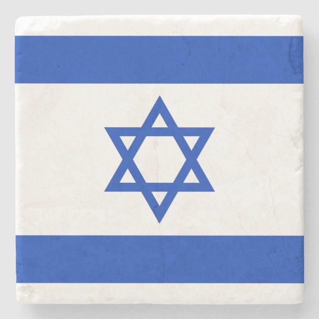 Israels flagga stenunderlägg (Framsidan)