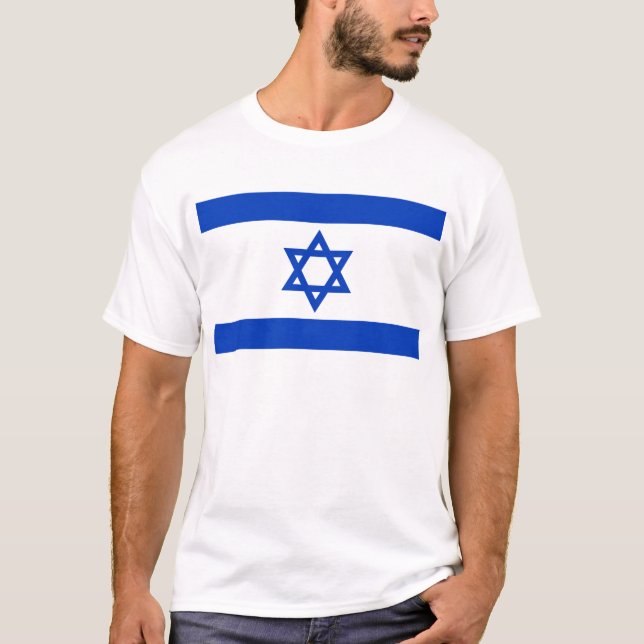 Israels flagga tee (Framsida)