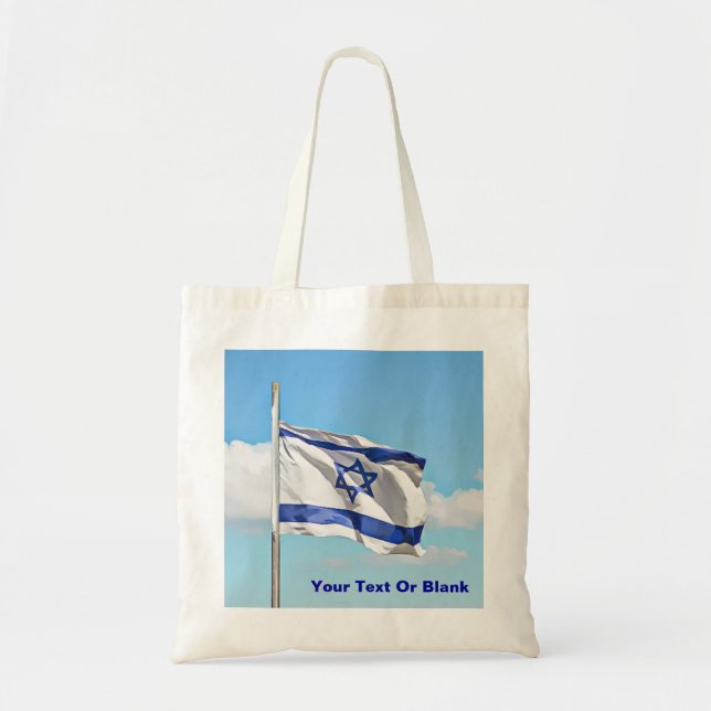 Israels flagga tygkasse (Framsidan)
