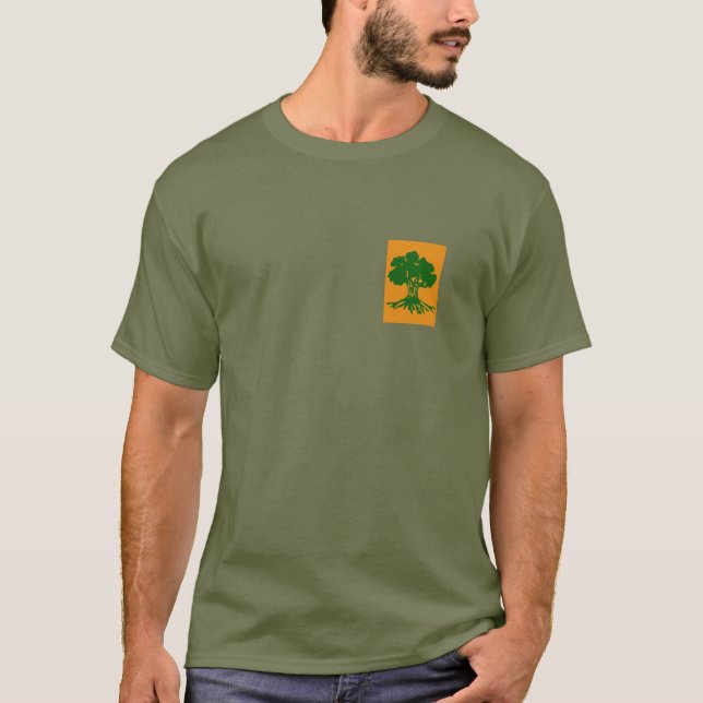 Israels försvarsstyrkor Idf Golanis armés militära T Shirt (Framsida)