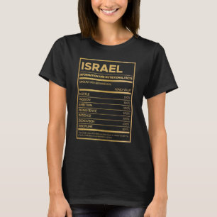 Israels informationsmängd per tjänst t shirt