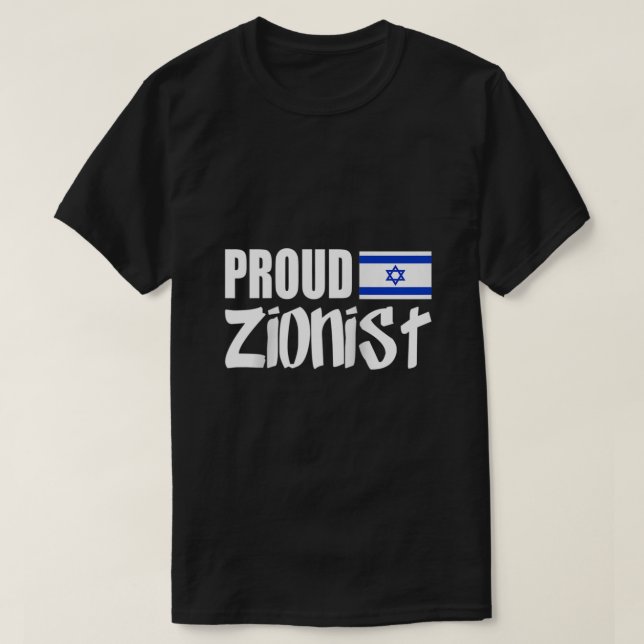 Israels kostnadsfria Flagga för Israels Flagga Pro T Shirt (Design framsida)