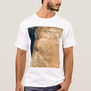 Israels landområden längs östrans kust t-shirt