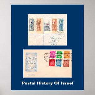 Israels posthistoria poster