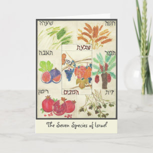 Israels sju arter kort