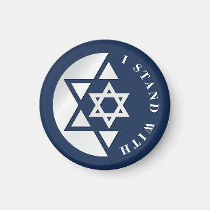 Israels starka och frihetliga Flagga Magnet
