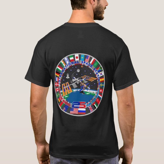ISS 25-årsjubileum T Shirt (Baksida)