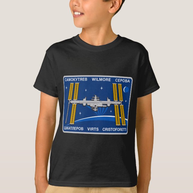 Iss-besättningar:  Expedition 42 Tee Shirt (Framsida)