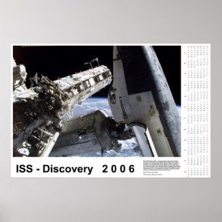 ISS-Discovery 2006 Kalender Poster
