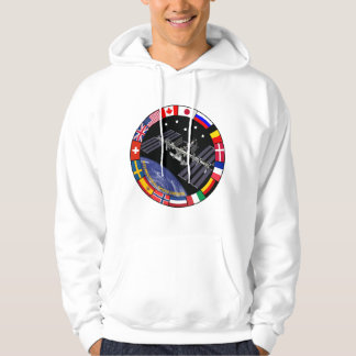 ISS Emblem-Logotyp Hoodie