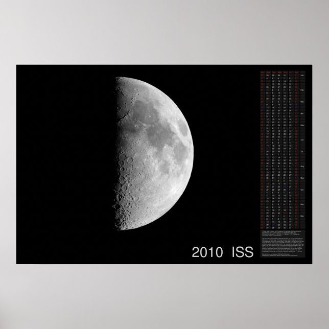 ISS-kalender 2010 Poster (Framsidan)
