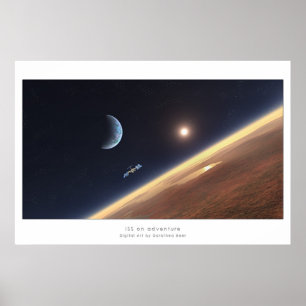 ISS på äventyr Poster