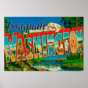 Issaquah, Washington - Stora Brev Scenes Poster