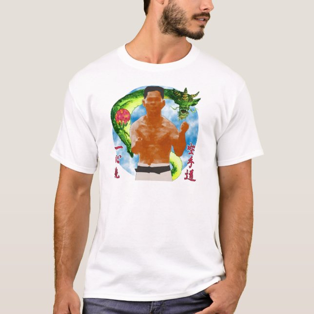 Isshinryu drake tee shirt (Framsida)