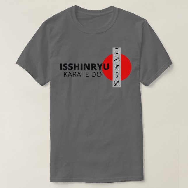ISSHINRYU KARATE DO SOL T SHIRT (Design framsida)