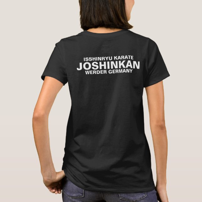 Isshinryu Karate, Joshinkan, Germany, fm, black Tröja (Baksida)