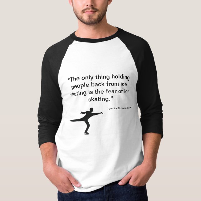 Isskal, citat t shirt (Framsida)