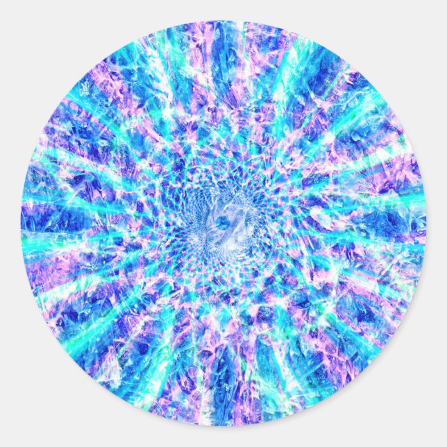 Isskal Runt Klistermärke (Framsida)