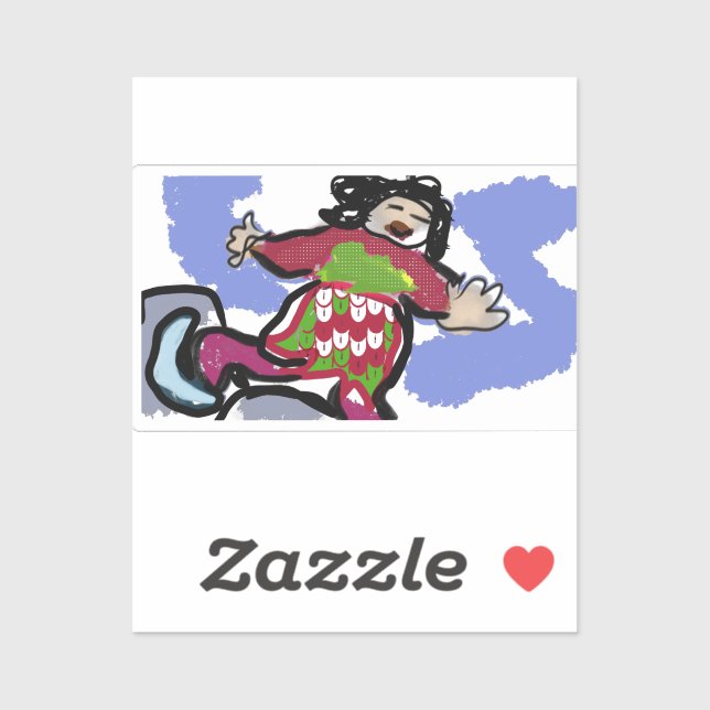 isskiddans klistermärken (Ark)