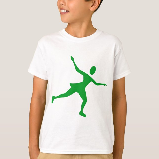 Isskiffer - Grönt av gräs T-shirt (Framsida)