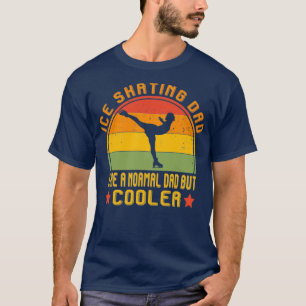 isskridskor pappa som ett normalt pappa men svalar t shirt