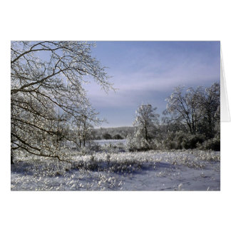 Isstorm 1 hälsningskort