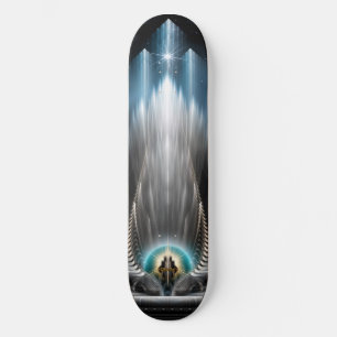 Issvision av Skateboard-däckets imperialistiska vy Mini Skateboard Bräda 18,5 Cm