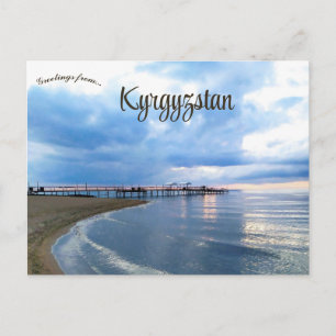 Issyk Kul i Kirgizistan Vykort