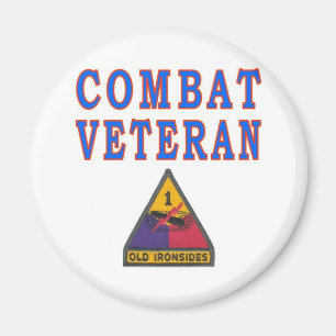 Ist ARMORED DIVISION Magnet