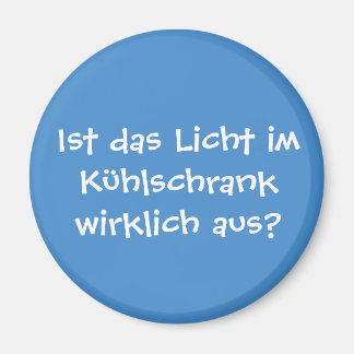Ist das Licht im Kühlschrank wirklich aus? Magnet
