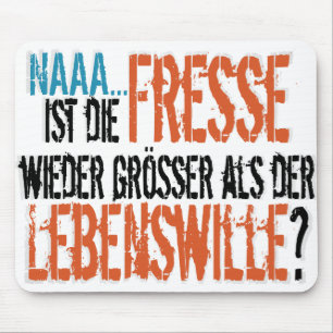 Ist die Fresse wieder Beßer als der Lebenswille? Musmatta
