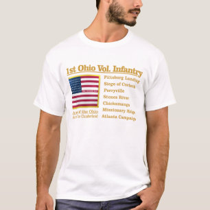 Ist Ohio Volunteer Infantry (BH) T Shirt