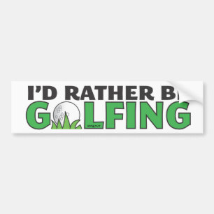 Istället är det golfspel som spelar Golfputt Hål i Bildekal