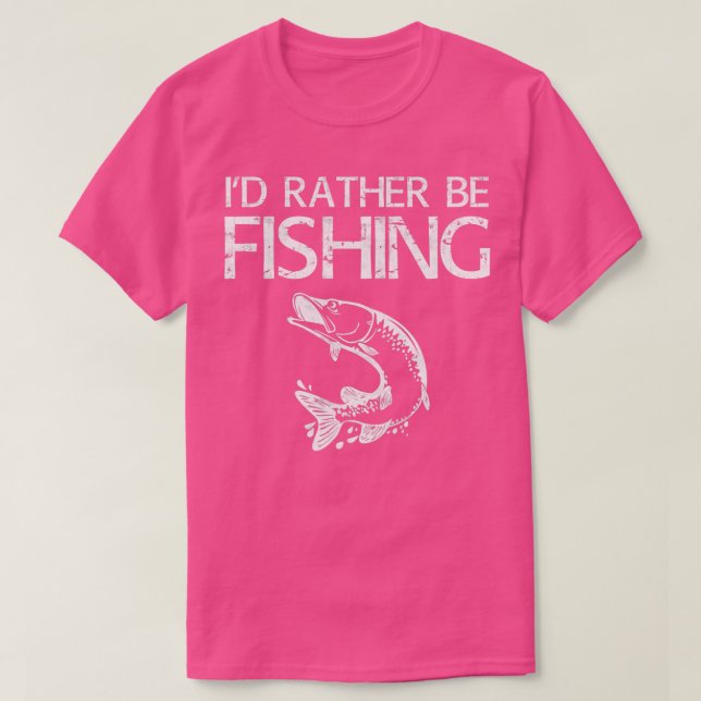 Istället för att vara fiskare 1 t shirt (Design framsida)