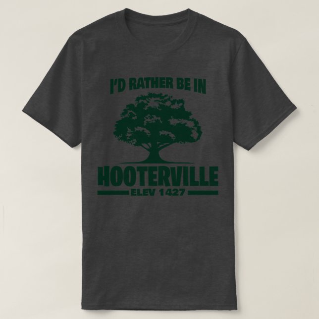 Istället vara i Hooterville Grönt Acres Pettirock T Shirt (Design framsida)