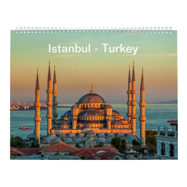 Istanbul 2015 kalender - enorm storlek design (Omslag)