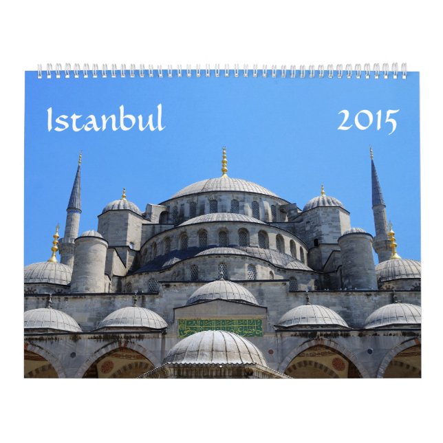 Istanbul 2015-kalender kalender (Omslag)