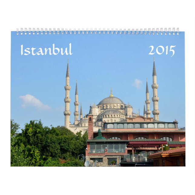 Istanbul 2015-kalender kalender (Omslag)