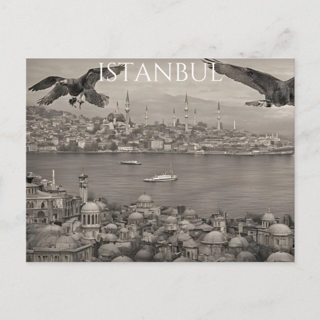 Istanbul (6) vykort (Framsida)