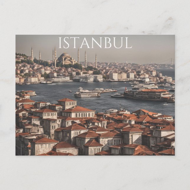 Istanbul (8) vykort (Framsida)