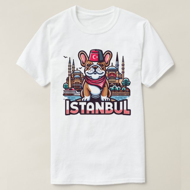 Istanbul Äventyr Bulldog Tee (Design framsida)