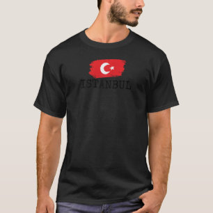 Istanbul City Turkey Vacation Town Turkiska Resa W T Shirt