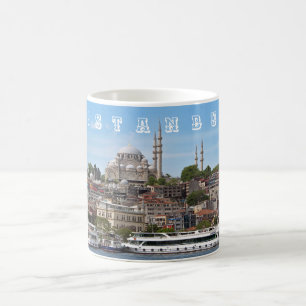 Istanbul. Cityscape. Kaffemugg